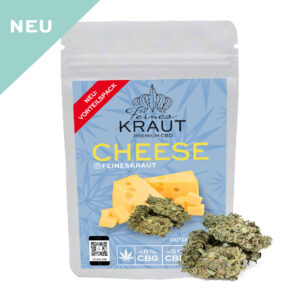 Feines Kraut eU. | Premium CBD CBG Cheese Vorteilspack | Aromablüten | CBD Gras | CBD Weed